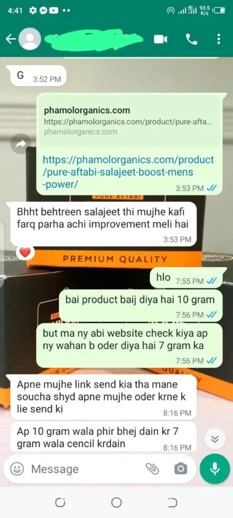 Customer reviews about salajeet | shilajit reviews